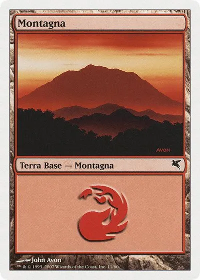 Mountain (Italian) - "Montagna" - Italian
