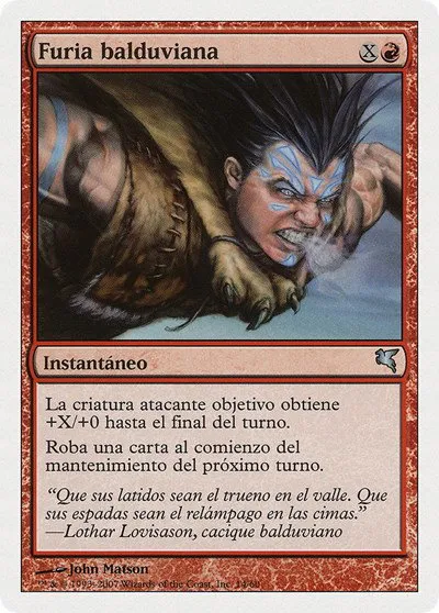 Balduvian Rage (Spanish) - "Furia balduviana" - Spanish
