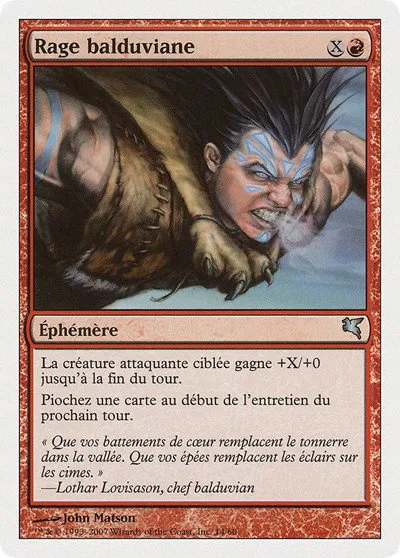 Balduvian Rage (French) - "Rage balduviane" - French