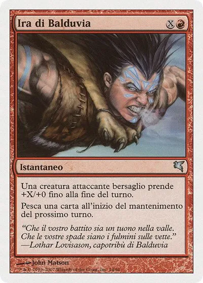 Balduvian Rage (Italian) - "Ira di Balduvia" - Italian