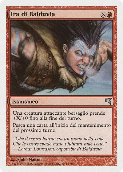 Balduvian Rage (Italian) - "Ira di Balduvia" - Italian