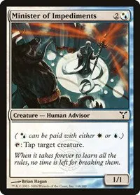 Minister of Impediments - Foil