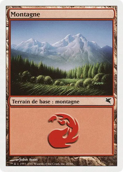 Mountain (French) - "Montagne" - French