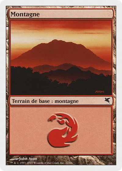 Mountain (French) - "Montagne" - French