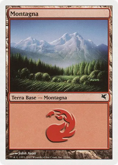 Mountain (Italian) - "Montagna" - Italian