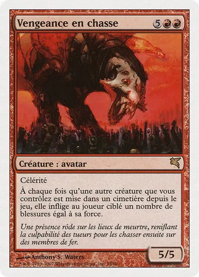Stalking Vengeance (French) - "Vengeance en chasse" - French