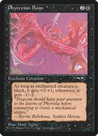 Phyrexian Boon - Man Held Aloft