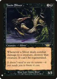 Toxin Sliver - Normal Toxin Sliver