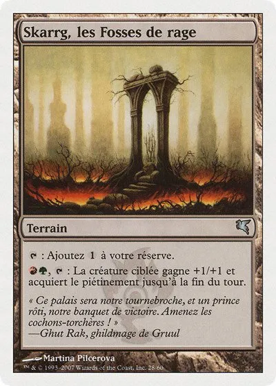 Skarrg, the Rage Pits (French) - "Skarrg, les Fosses de rage" - French