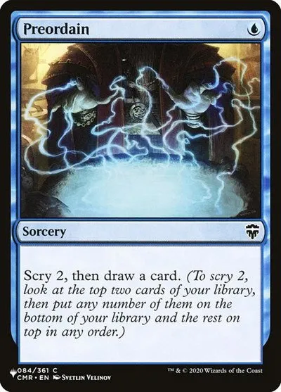 Preordain - Cmr