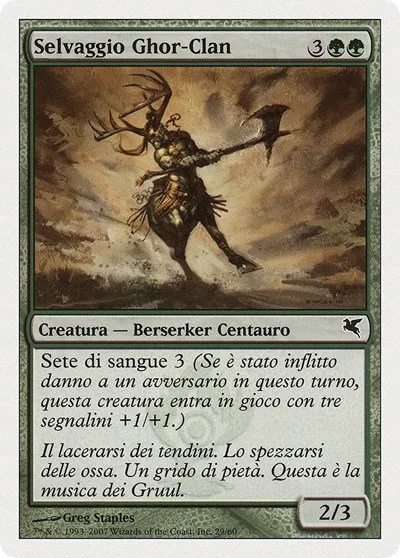 Skarrg, the Rage Pits (Italian) - "Selvaggio Ghor-Clan" - Italian