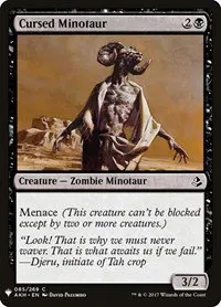 Cursed Minotaur - Normal Cursed Minotaur
