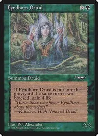 Fyndhorn Druid - Facing Right