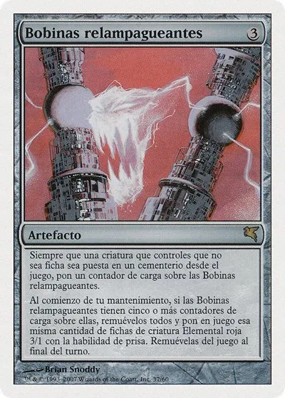 Lightning Coils (Spanish) - "Bobinas relampagueantes" - Spanish