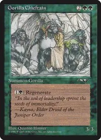 Gorilla Chieftain - 4 Gorillas