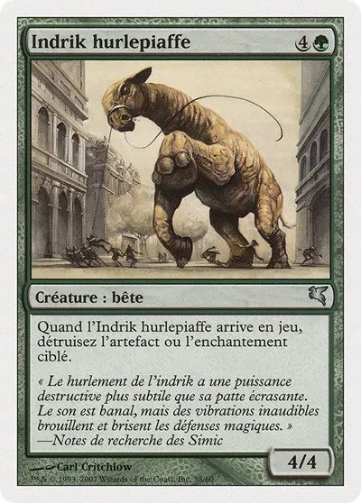 Indrik Stomphowler (French) - "Indrik hurlepiaffe" - French