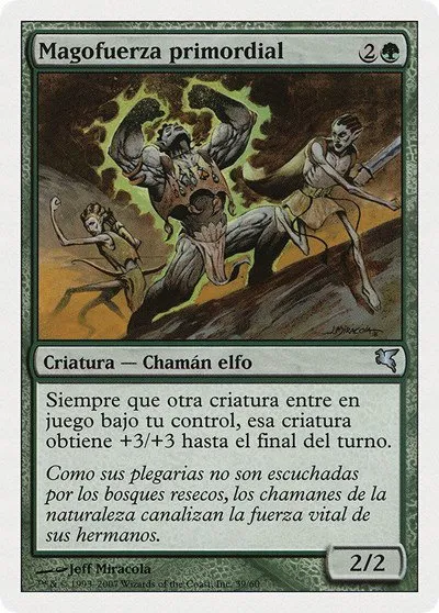 Primal Forcemage (Spanish) - "Magofuerza primordial" - Spanish
