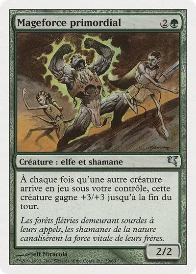 Primal Forcemage (French) - "Mageforce primordial" - French