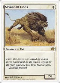 Savannah Lions - Foil