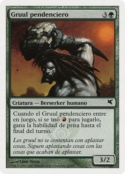 Gruul Scrapper (Spanish) - "Gruul pendenciero" - Spanish