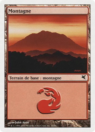 Mountain (French) - "Montagne" - French