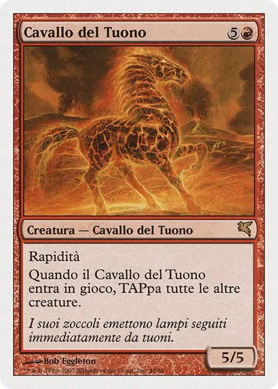 Thundermare (Italian) - "Cavallo del Tuono" - Italian