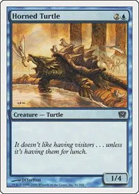 Horned Turtle - Foil
