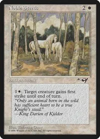 Noble Steeds - Trees In Forefront