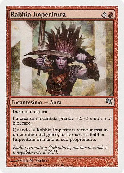 Undying Rage (Italian) - "Rabbia Imperitura" - Italian