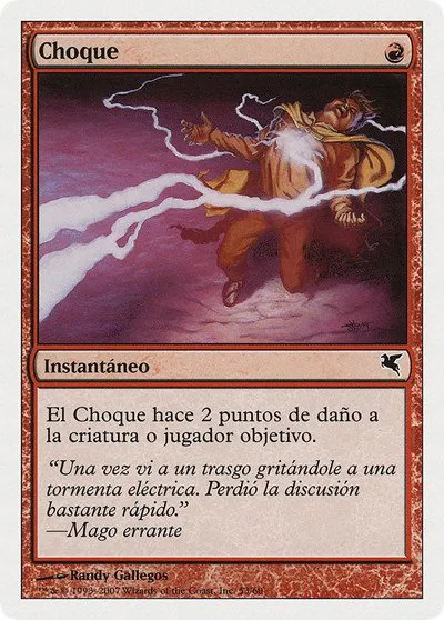 Shock (Spanish) - "Choque" - Spanish