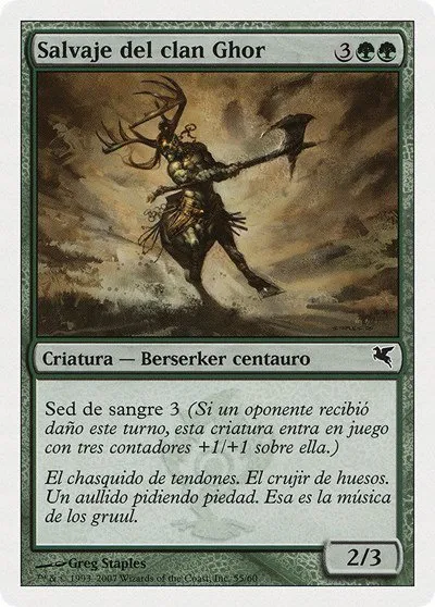 Skarrg, the Rage Pits (Spanish) - "Salvaje del clan Ghor" - Spanish