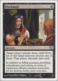 Blackmail - Foil