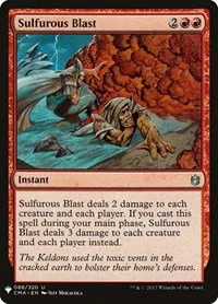 Sulfurous Blast - Normal Sulfurous Blast