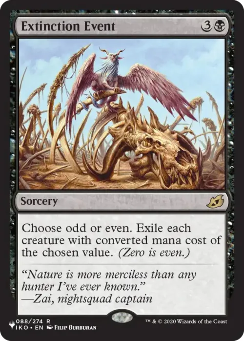 Extinction Event - Normal Extinction Event