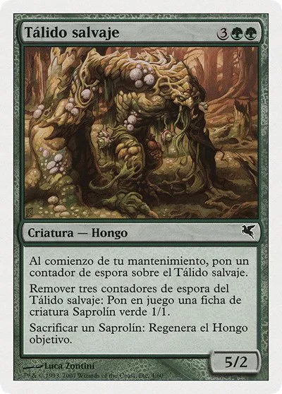 Savage Thallid (Spanish) - "Talido salvaje" - Spanish