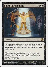 Final Punishment - Foil