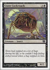 Giant Cockroach - Foil