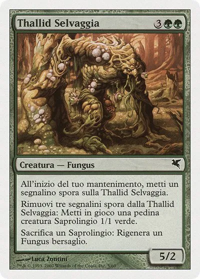 Savage Thallid (Italian) - "Thallid Selvaggia" - Italian