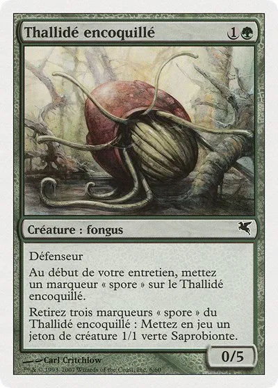 Thallid Shell-Dweller (French) - "Thallidé encoquillé" - French
