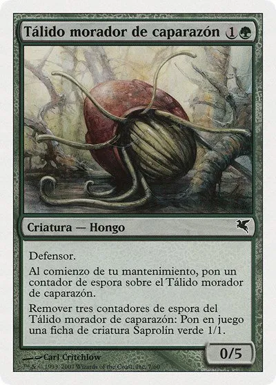 Thallid Shell-Dweller (Spanish) - "Tálido morador de caparazón" - Spanish