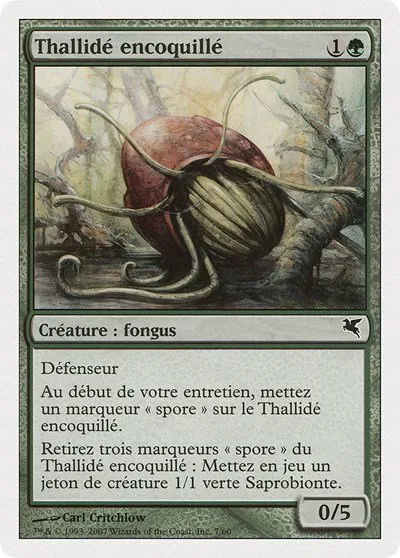 Thallid Shell-Dweller (French) - "Thallide encoquille" - French