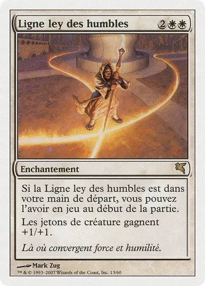Leyline of the Meek (French) - "Ligne ley des humbles" - French