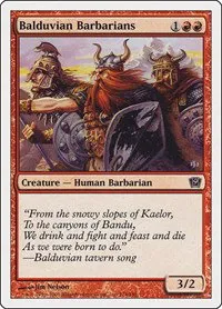 Balduvian Barbarians - Foil