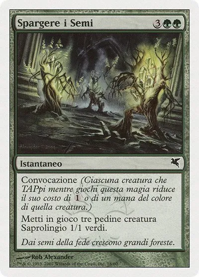 Scatter the Seeds (Italian) - "Spargere i Semi" - Italian