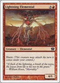 Lightning Elemental - Foil