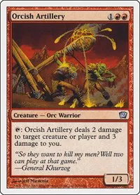 Orcish Artillery - Foil