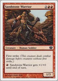 Sandstone Warrior - Foil
