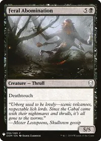 Feral Abomination - Normal Feral Abomination