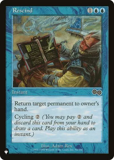 Rescind - Normal Rescind