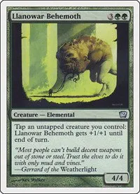 Llanowar Behemoth - Foil